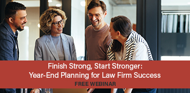 Year-End Planning for Law Firm Success webinar