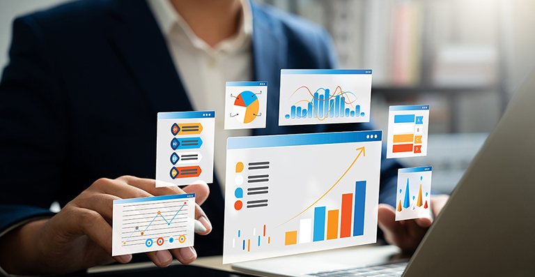 images of law firm kpis on the screen